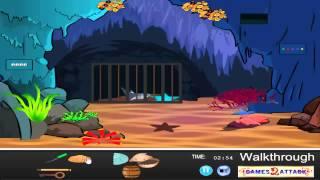 Shark Cave Escape 2 walkthrough (Games2Attack) .