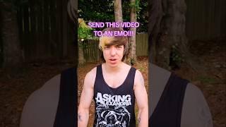 SEND THIS VIDEO TO AN EMO  #emo #alternative #poppunk #metal