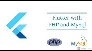 Flutter php and MySql tutorial