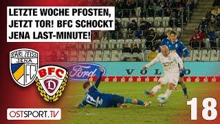 BFC jubelt spät! Last-Minute-Schock für Jena: Carl Zeiss Jena - BFC Dynamo | Regionalliga Nordost