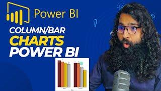 2.1. Column/Bar charts in Power BI | Power BI tutorials for Beginners