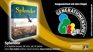 Generationenspiel-Siegel Splendor von Asmodee