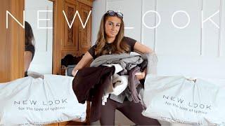 NEW LOOK HAUL | *new in & try on* | autumn knitwear, chocolate brown & more | October 2024