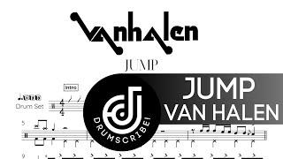 Van Halen - Jump (Drum transcription) | The Drumscribe Universe