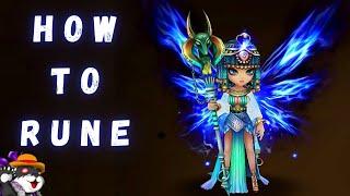 How To Rune BASTET (Water Desert Queen) And How To Counter | Summoners War