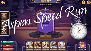 Death 100 in 5 MINUTES!! - Aspen  Dungeon Speed Runs