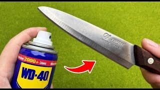 Easy Way To Sharpen A Knife As Sharp As A Razor! Holic Clever's Better Solution