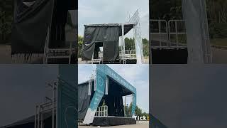 Stage trailer 26’x22’ stage size, faster! safer! better! #events #concert #eventproduction #stage