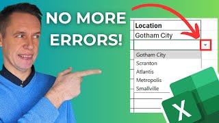 Excel: The Easy Way to Make Dropdowns (Avoiding the Headache)