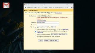 How to fix Server denied POP3 access for the given username and password in Gmail Account  2023