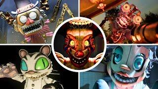 FNAF Secret Of the Mimic - All Boss Fight & Chase 4K60FPS
