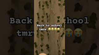 Back to school  l #school #easterholidays l @ThAtOnEcHaV1