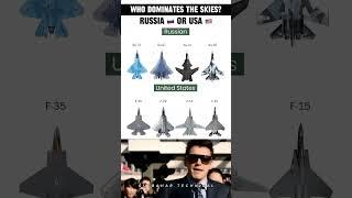 Russia vs USA Fighter Jets: Who Dominates the Skies?   