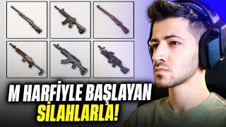 M HARFİYLE BAŞLAYAN SİLAHLARLA WİN ALMAK? pubg mobile