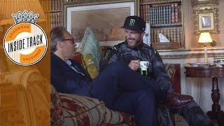 Lord March and Ken Block take tea and doughnuts at Goodwood