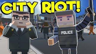 CITY RIOT & THE PURGE! - Tiny Town VR Gameplay - Oculus VR Game