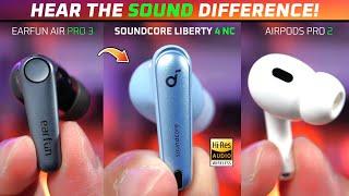 Soundcore Liberty 4 NC Review vs Earfun Air Pro 3 vs AirPods Pro 2 | Did not expect this! 