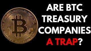 Bitcoin treasury companies will lead to the next collapse (if there is one)