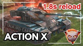 [Big Boss] Tier VIII Machine gun Action X•31,000 Damage !!!•WOT Blitz•