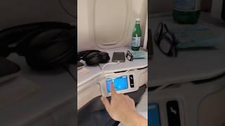 Inside Air Canada Signature Class Self Serve Snack Basket and Lie Flat Bed | Lounge Guru