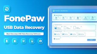 Best One-stop USB Data Recovery Software - FonePaw USB Data Recovery