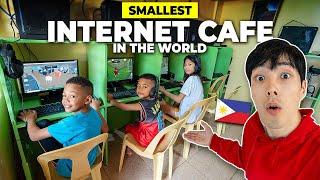 I Went to the WORLD'S SMALLEST Internet Cafe ($0.18/hr)