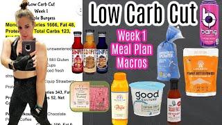 LOW CARB CUT WEEK 1 ANABOLIC MEAL PLAN | NICOLE BURGESS LOW CARB CUT