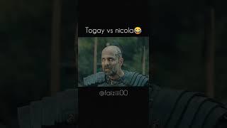 Togay vs nicola #turkishseries #kuruluşosman #kurulusosman  #osmanbey #funnyshorts #shorts #fyp