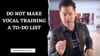 Vocal Warmups, Exercises, and Routines | Vocal Exercise | The Vocalist Studio | Robert Lunte