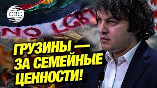 Грузинское общество поддерживает закон о запрете пропаганды ЛГБТ, несмотря на внешнее давление