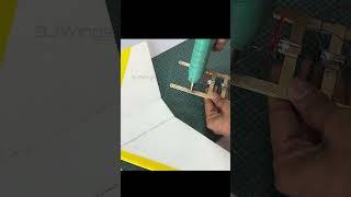 Make rc Fighter Plane with Dc Coreless Motor #shorts #rcplane