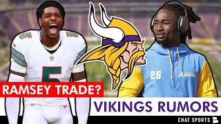 Vikings Rumors On Jalen Ramsey, Asante Samuel Jr., and Jordan Mason
