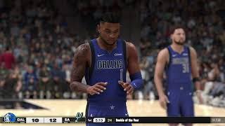 NBA 2K25 Gameplay: Dallas Mavericks vs San Antonio Spurs - (Xbox Series X) [4K60FPS]