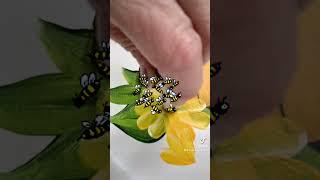 Easy beehive & bees! #teresasspotforart #shortsvideo #shorts #shortsfeed #shortsyoutube #short