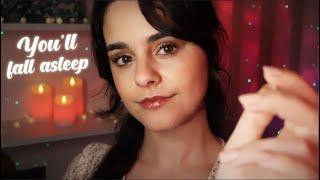 ASMR | Blink & Close/Open your eyes Instructions  Positive affirmations & Hand movements