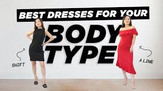 Best Dresses for Your Body Type (Hourglass, Pear, Apple, Inverted Triangle, Rectangle)