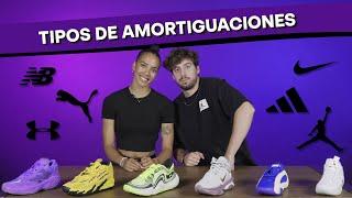 Zapatillas de baloncesto- Tipos de amortiguación