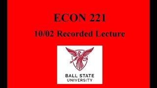 10/02 Recorded Class Lecture