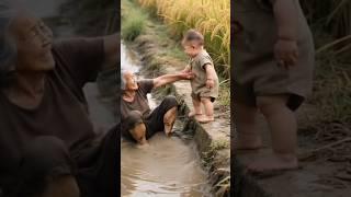 See how the kids helped their grandmother#short