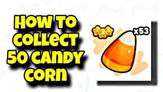 How to Collect 50 Candy Corn in Pet Simulator 99 | Candy corn