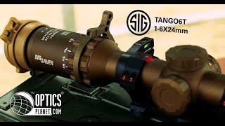 Sig Sauer Tango6T 1-6x24mm Rifle scope - Opticsplanet.com