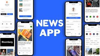 News App UI Kit - Flutter