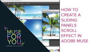 How to Create a Sliding Panels Scroll Effect in Adobe Muse CC