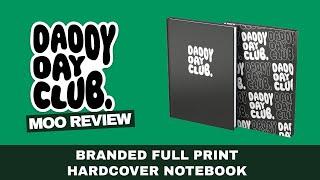 MOO Review: Branded Full print Hardcover Notebooks Review