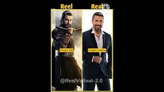 Dirilis: Ertugrul Reel vs Real Cast With Name. #dirilisertugrul #cast #shorts #viralvideo