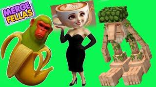Highest Score 99999+ Baby Brainrot Merge Fellas Live Gameplay #shorts #roblox #gaming