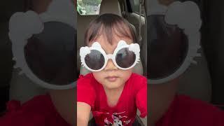 #Aisyah selfie jalan sama mama#
