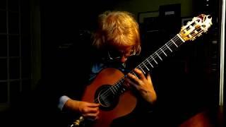 Capricho Arabe by Tarrega - Gut and Silk strings on a Flamenco Guitar - Rob MacKillop