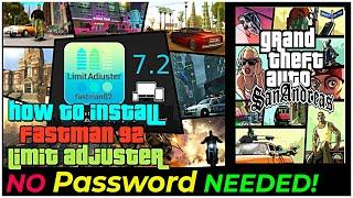 PROPER Way To Install The MOST LATEST Fastman 92 Limit Adjuster In GTA SAN ANDREAS (NO PASSWORD)