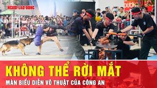 Màn biểu diễn võ thuật của chiến sĩ công an “đốt nóng” phố đi bộ TP.HCM | Tin tức